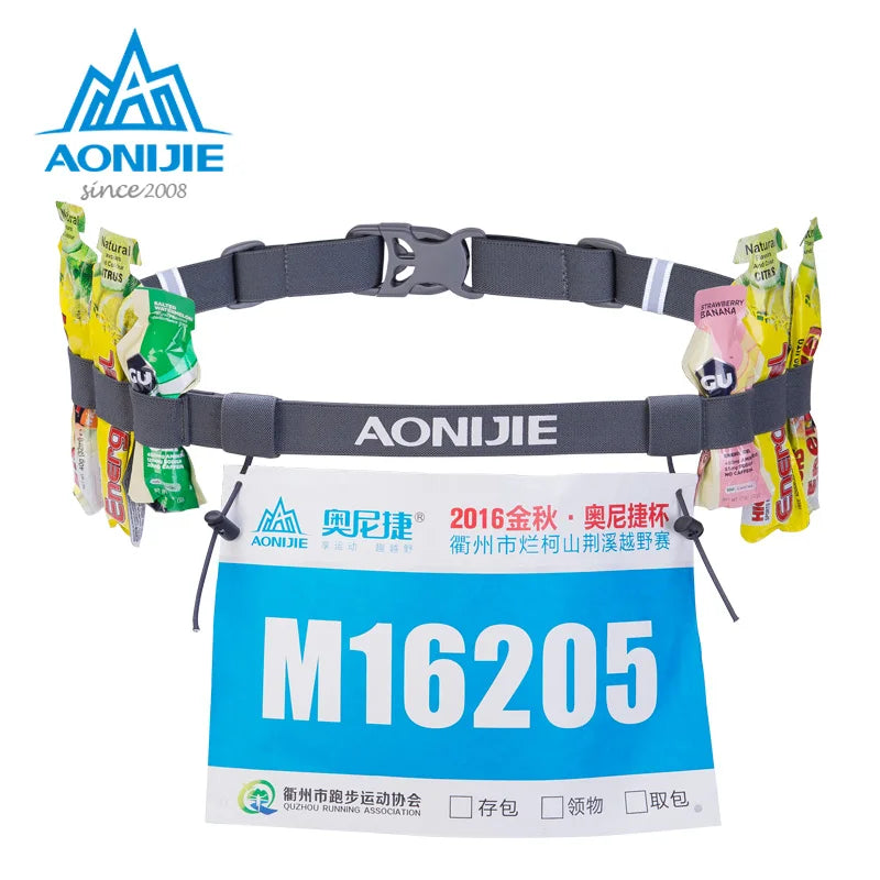 Unisex Triathlon Marathon Race Belt