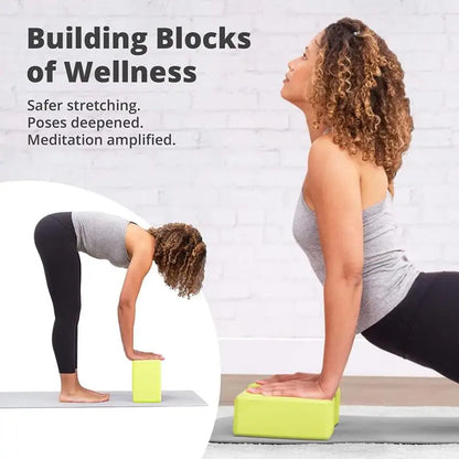 2PCS EVA Yoga Foam Block Bricks