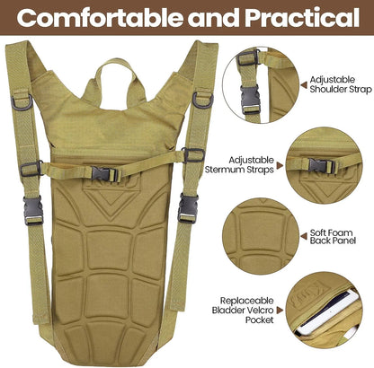 Military Water-proof Nylon Hydration backpack