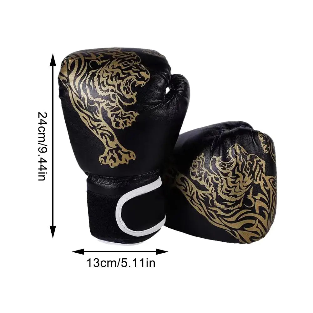 1pair Boxing Gloves For Men Women PU