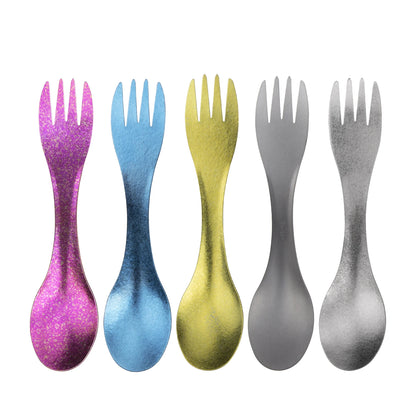 Titanium Spork Ultralight Travel 2 in1 Tableware