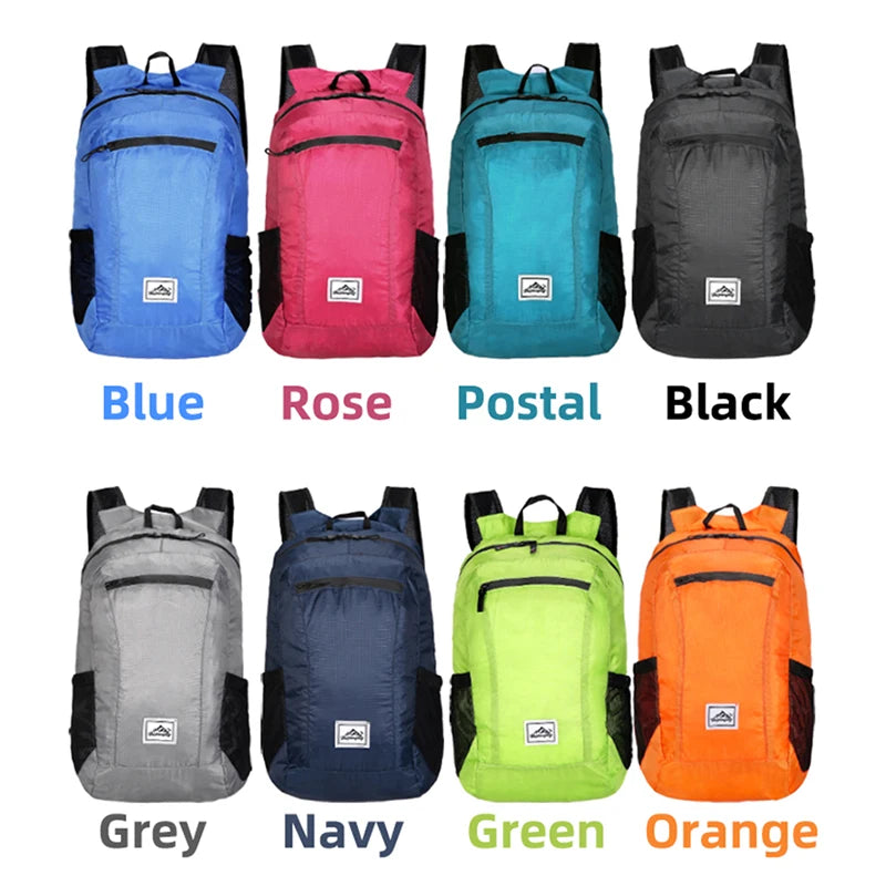 18L Portable Foldable Backpack