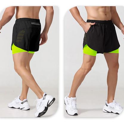 2 In 1 Running Shorts