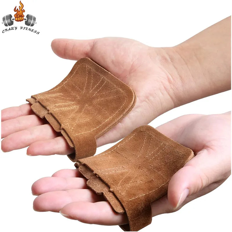 Cowhide Workout Palm Protection Gloves