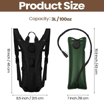 Military Water-proof Nylon Hydration backpack