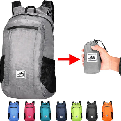 18L Portable Foldable Backpack