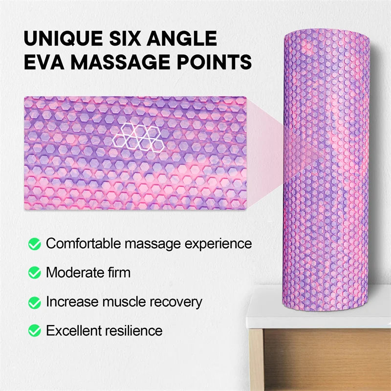 Foam Yoga Roller with Massage Points