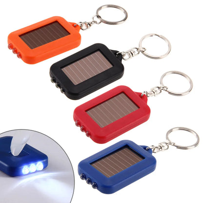 Mini Solar Keychain Emergency Light