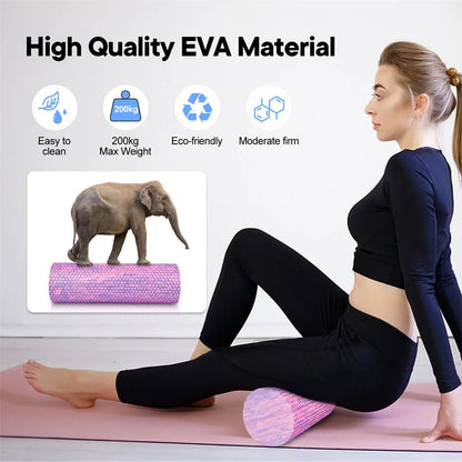 Foam Yoga Roller with Massage Points